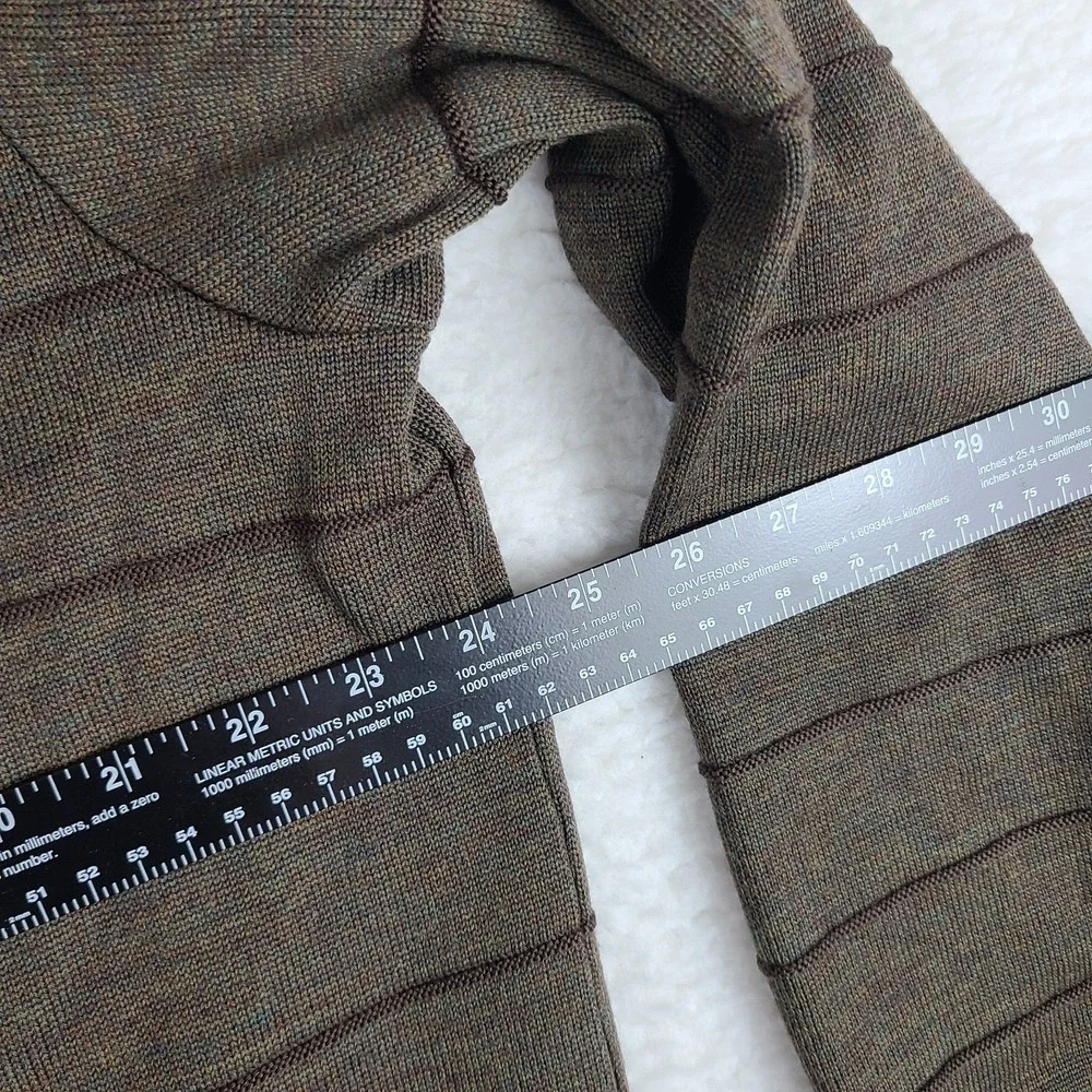 St. Croix Sweater Mens XL Brown Knits‎ Crewneck Sweatshirt Wool VTG Vintage USA